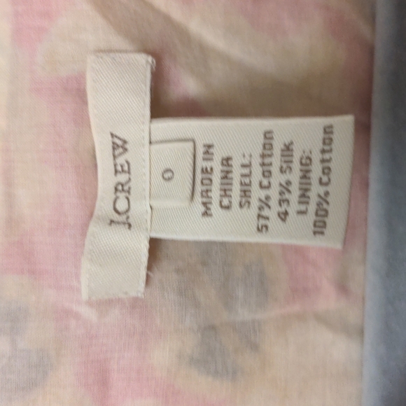 J. Crew floral blouse, size 0🌷 - Picture 2 of 5